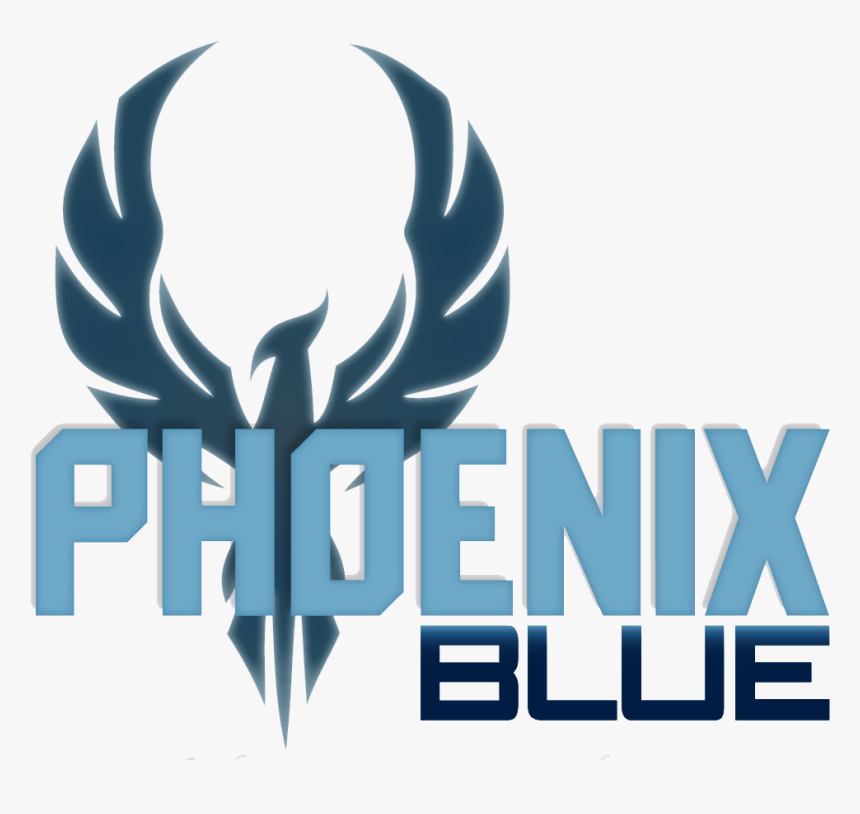 Transparent Blue Phoenix Png - Phoenix Logo Design Blue, Png Download, Free Download