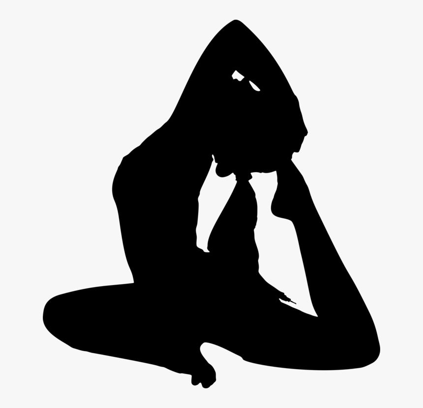 Free Vectors | Woman doing a difficult yoga pose