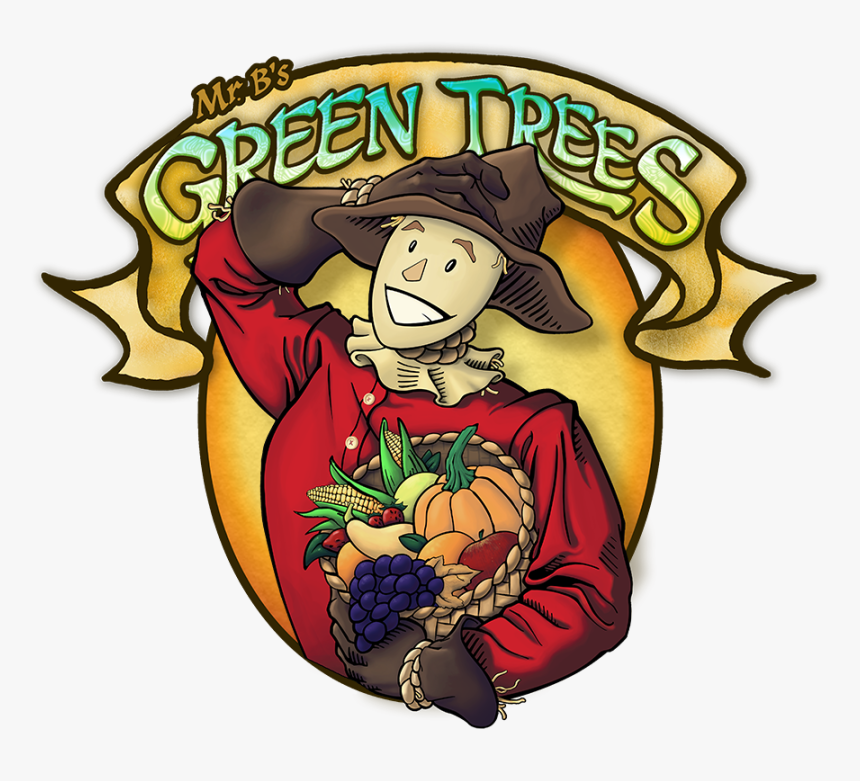 Mr B's Green Trees Logo, HD Png Download, Free Download