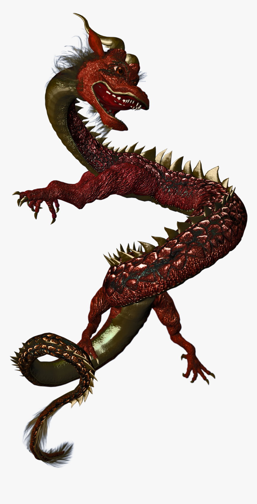 Download Realistic Dragon Png Pic - Dragon Realistic Png, Transparent Png, Free Download