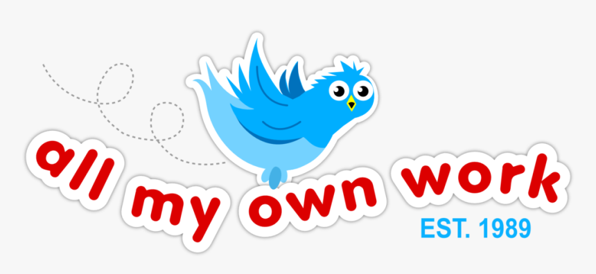 All My Own Work Logo Footer@2x - All My Own Work, HD Png Download, Free Download