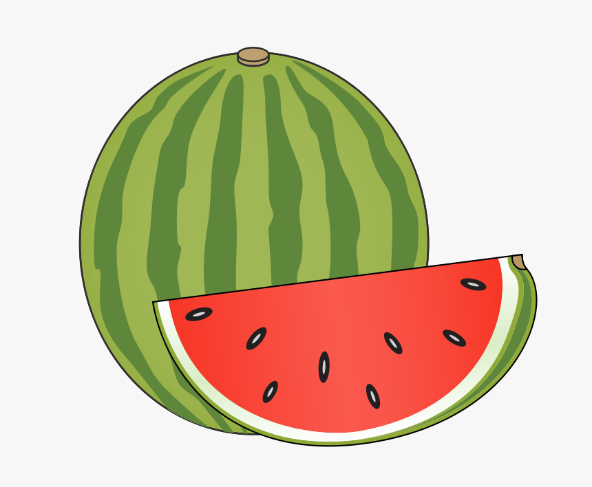 Watermelon Clipart Clipartlook - Watermelon Clip Art, HD Png Download, Free Download