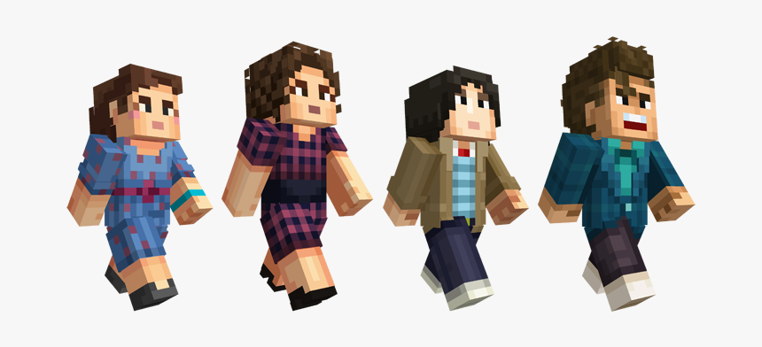 Minecraft Stranger Things Skin, HD Png Download, Free Download