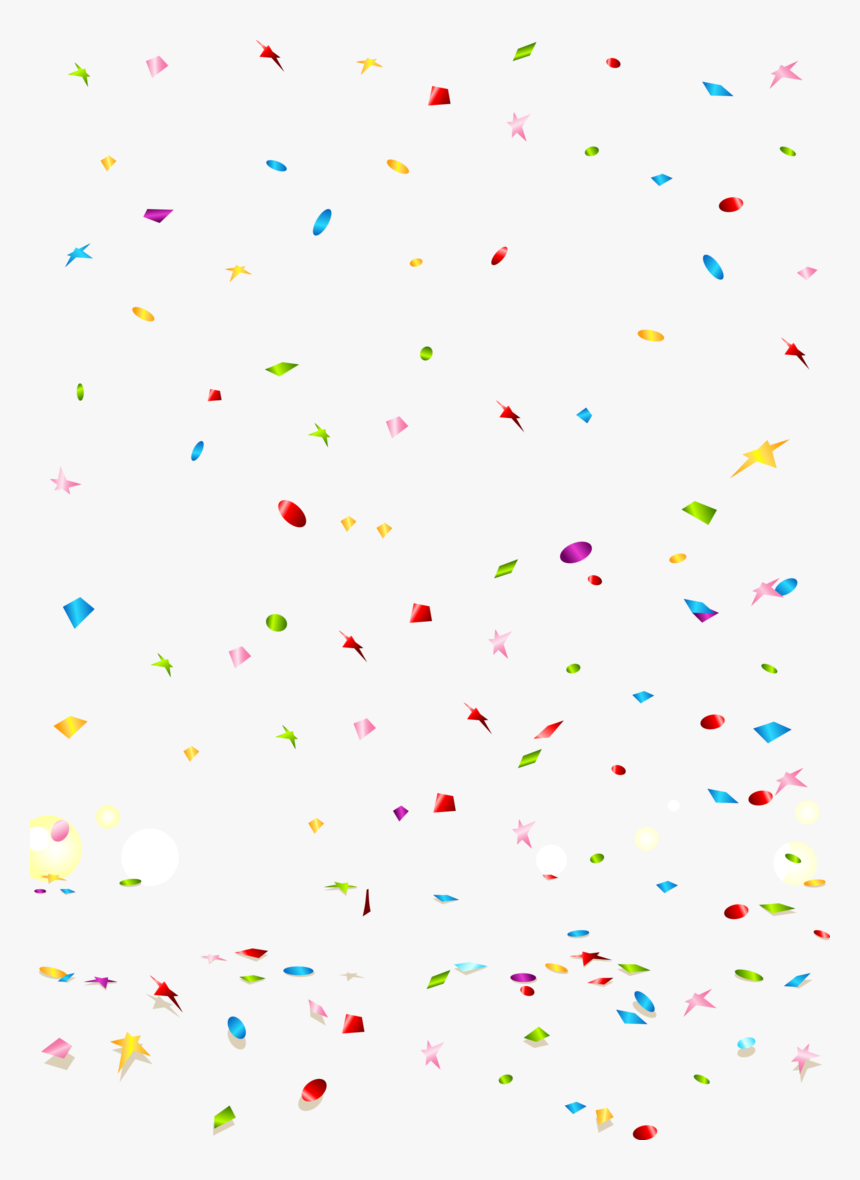 Confetti Transparent Png - Confetti Transparent Backgrounds, Png Download, Free Download