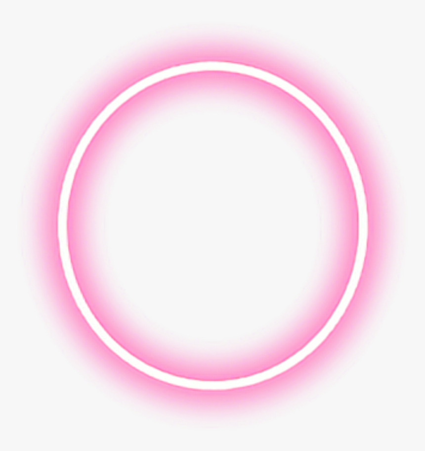 Transparent Transparent Shapes Png - Neon Pink Circle Png, Png Download ...