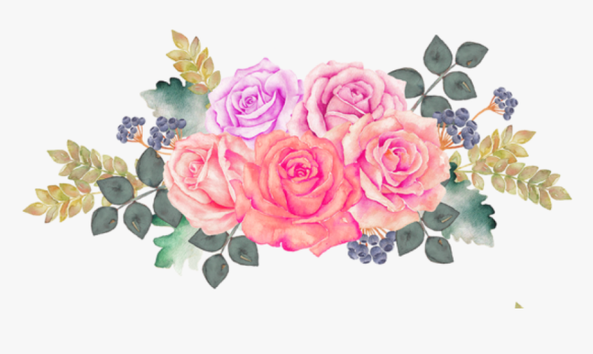 Crown Flower, Flower Frame, Flower Art, Lace Painting, - Flower Png For Picsart, Transparent Png, Free Download