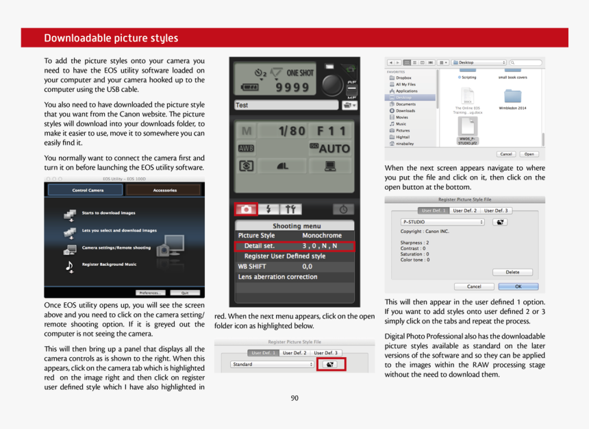 Canon Eos Utility, HD Png Download, Free Download