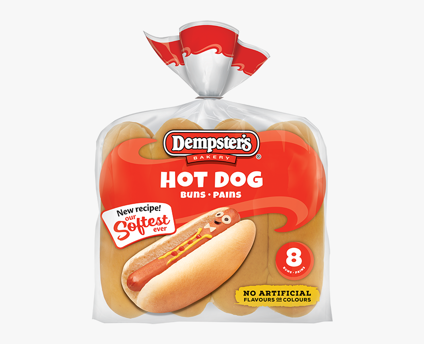 Dempster"s® Original Hot Dog Buns - Hot Dog Buns Canada, HD Png Download, Free Download