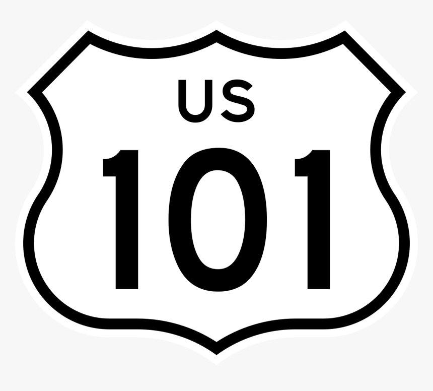 U.s. Route 101 In California, HD Png Download, Free Download