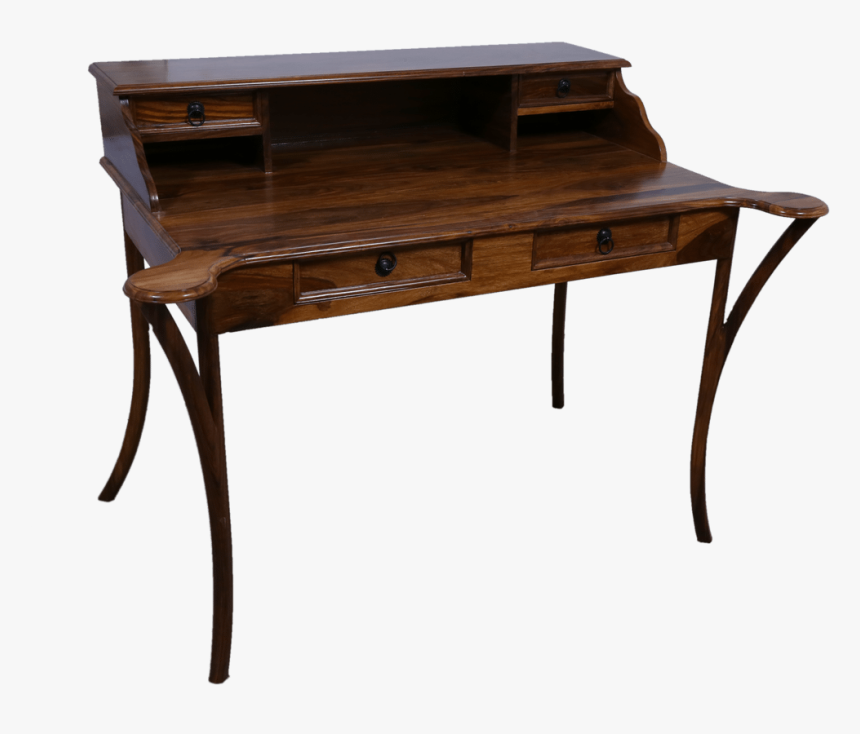 Buy Old Style Study Table Online Writing Desk Hd Png Download