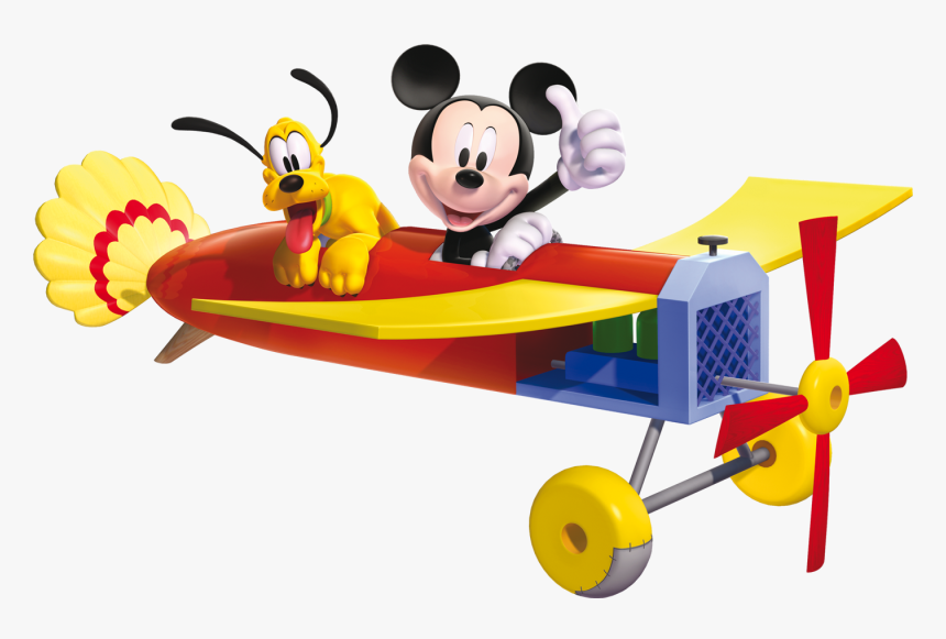 Mickey Mouse In Airplane PNG Image With Transparent Background TOPpng ...