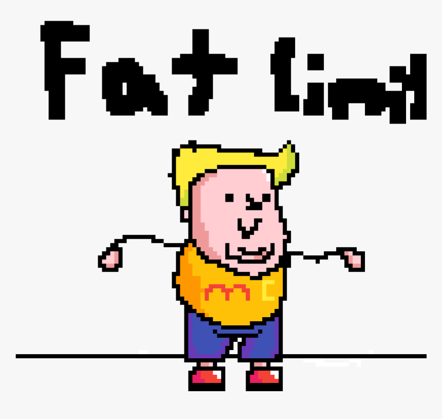 Fat Person - Cartoon - Cartoon, HD Png Download, Free Download