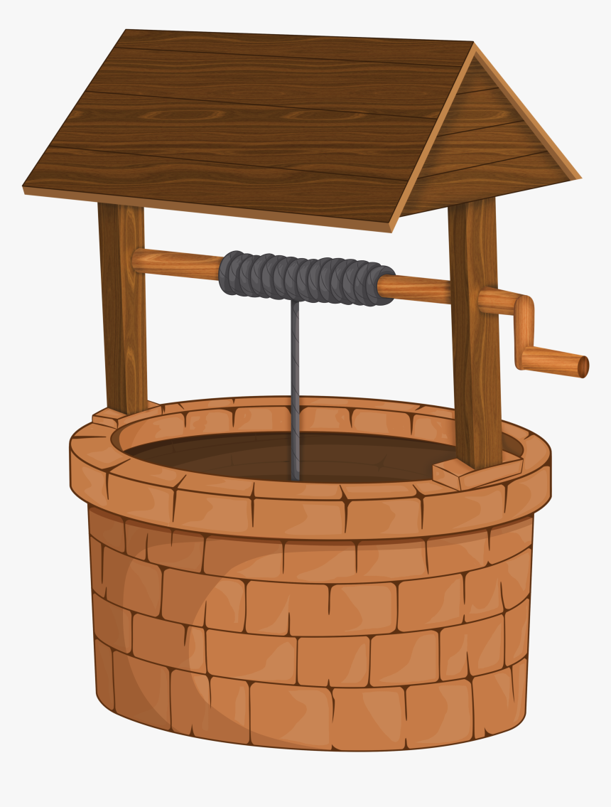 Wishing Well Png Clip Art - Well Clipart, Transparent Png - kindpng