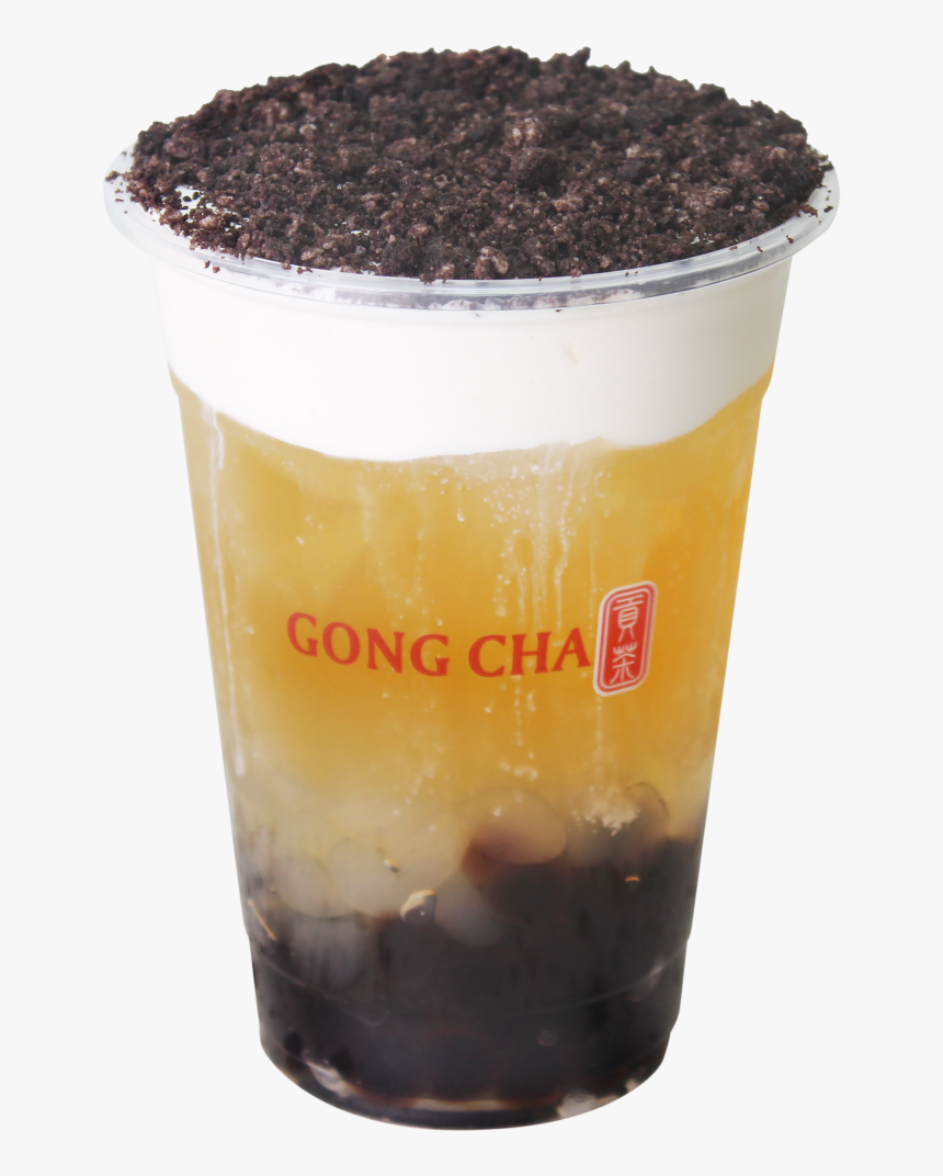 Milk Foam Green Tea Gong Cha, HD Png Download, Free Download