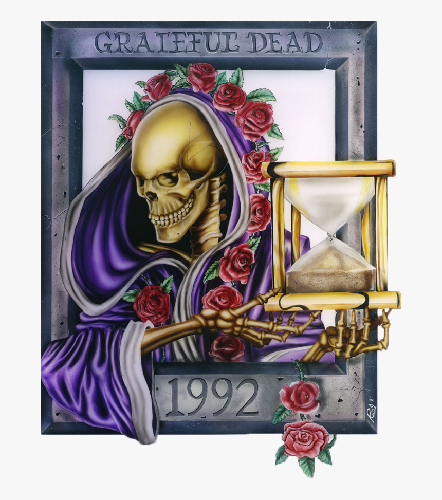 1991 Grateful Dead Merchandising / Lucasfilm Ltd - Skull, HD Png Download, Free Download