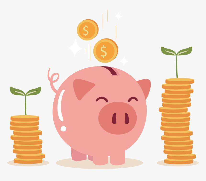 Piggy Bank Coin - Piggy Bank Png Transparent, Png Download, Free Download