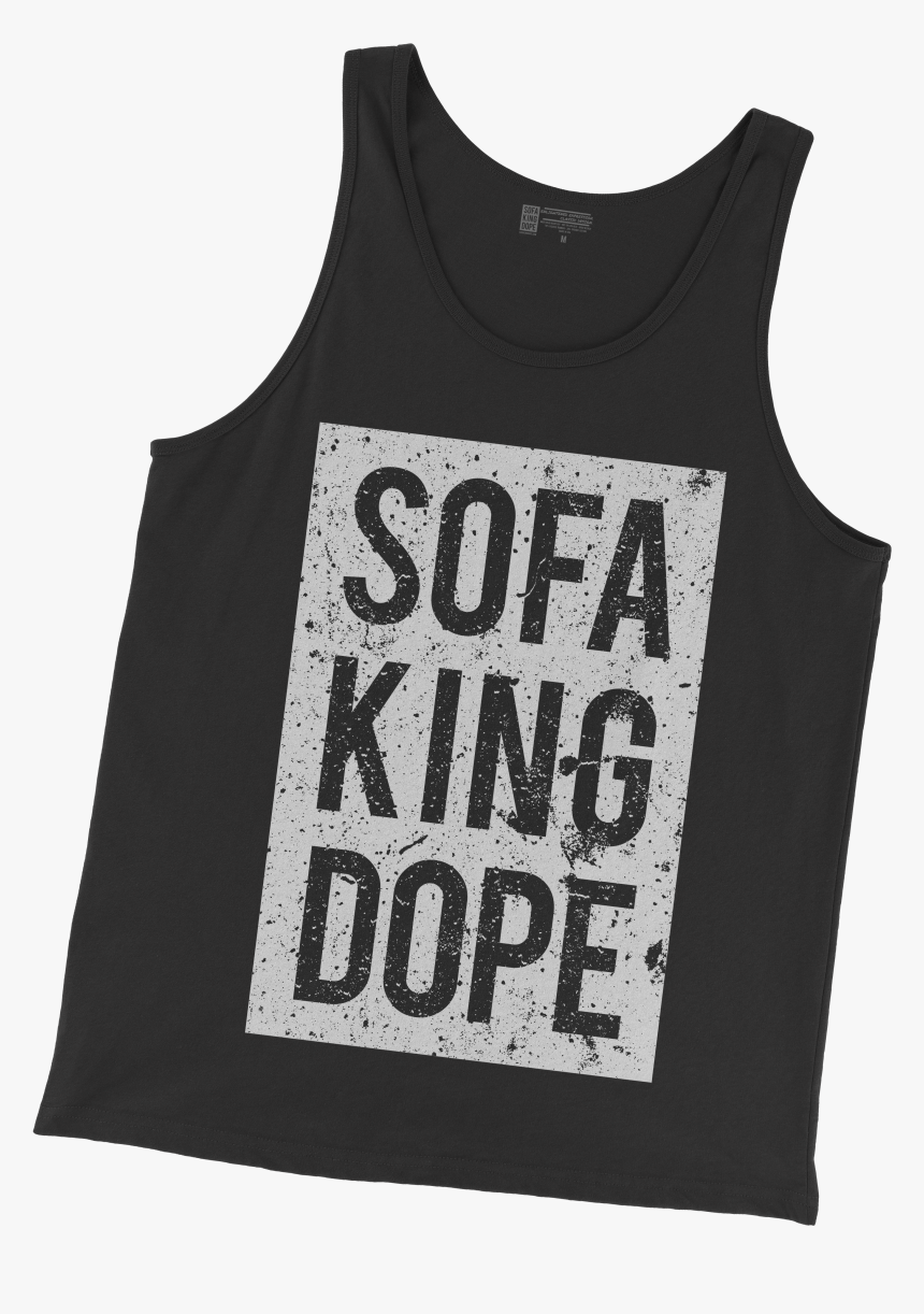 Dope • Grunge Black - Active Tank, HD Png Download, Free Download