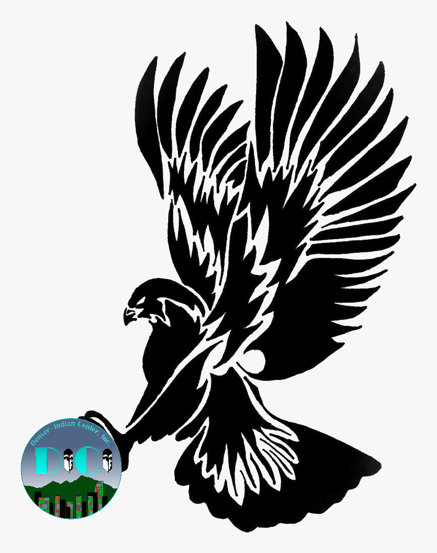 Hawk Clipart Native - Hawk Tribal, HD Png Download, Free Download