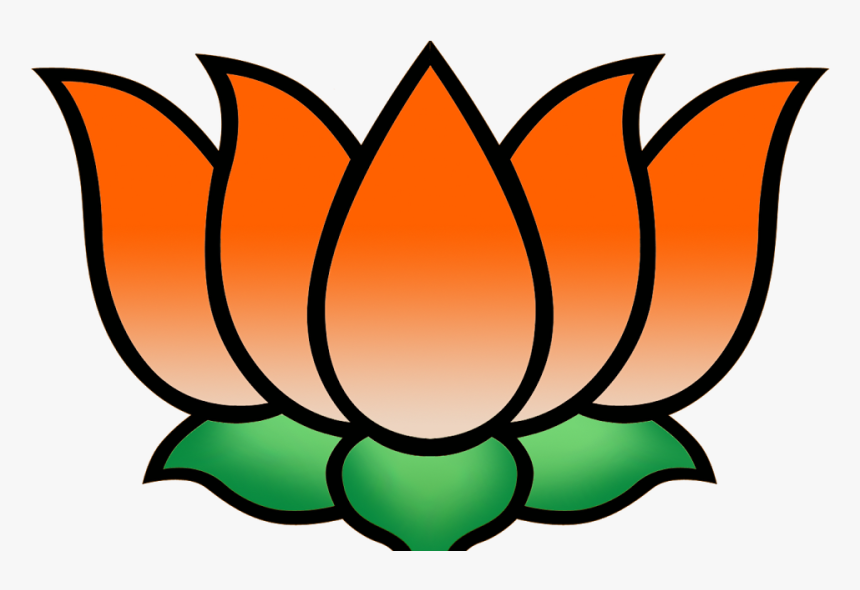 Orange Bjp Logo - Bjp Logo Png Hd, Transparent Png, Free Download