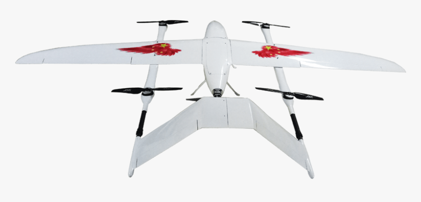 New Vtol Fixed Wing Uav - Model Aircraft, HD Png Download, Free Download