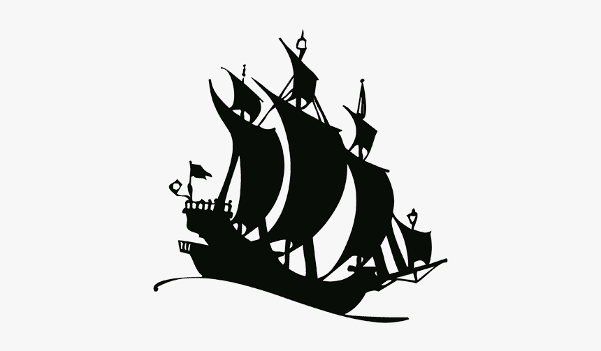 Queen Anne's Revenge Silhouette, HD Png Download, Free Download