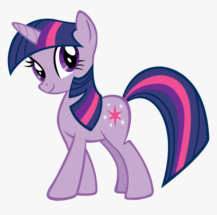 Silhouette Of A Witch Flying On A Broomstick Across - My Little Pony Twilight Png, Transparent Png, Free Download
