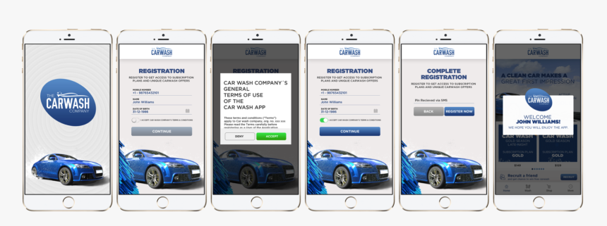 Register A Car App, HD Png Download, Free Download