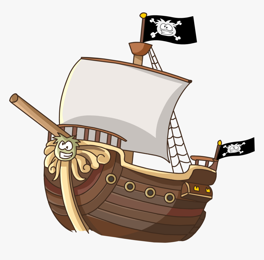 Image - Pirate Ship Clipart Png, Transparent Png, Free Download