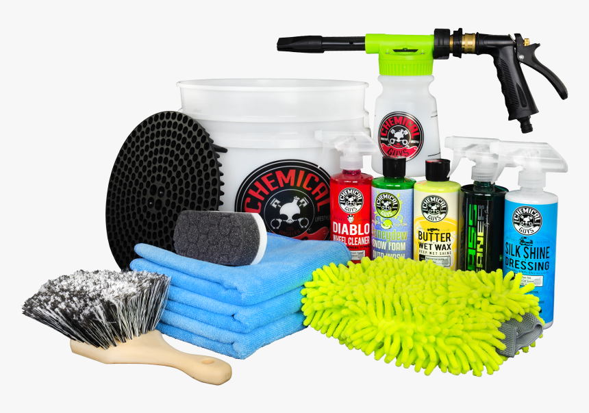 Arsenal Builder Car Wash Kit With Torq Foam Blaster - Chemical Guys Car Wash Kit, HD Png Download, Free Download