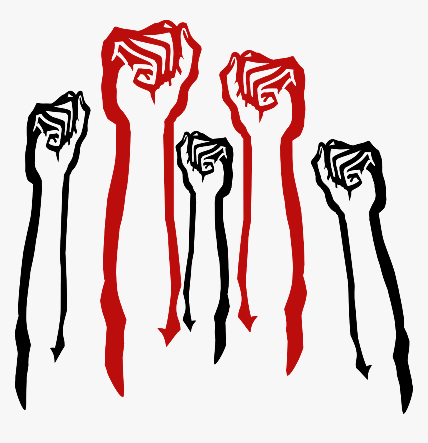 Transparent Protest Png - Fist In The Air Png, Png Download, Free Download