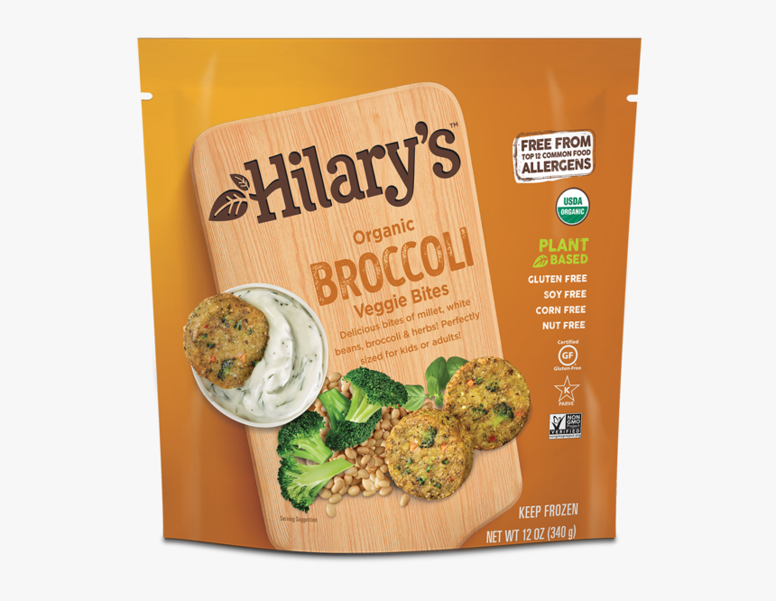 Broccoli Casserole Veggie Bites - Hilary's Broccoli Casserole Bites, HD Png Download, Free Download