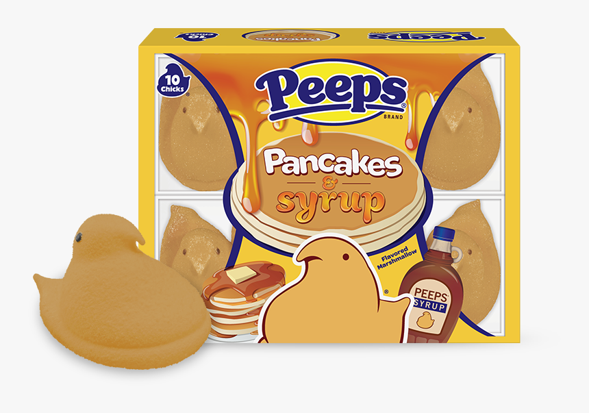 Pancake And Syrup Peeps , Png Download - Peeps Pancakes And Syrup, Transparent Png, Free Download