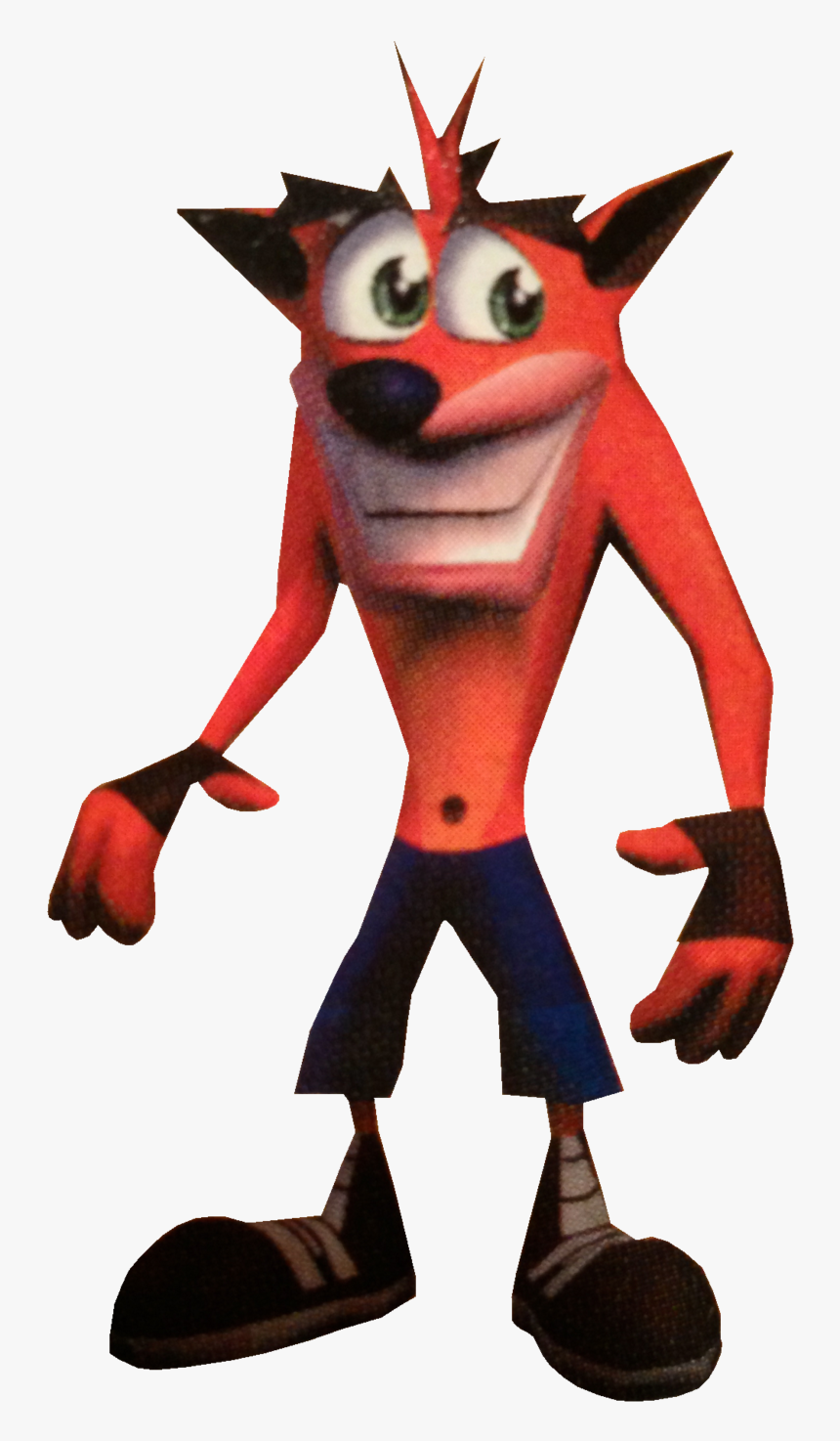 This Png File Is About Wreck , Free Anime , Crash , - Old Crash Bandicoot No Background, Transparent Png, Free Download