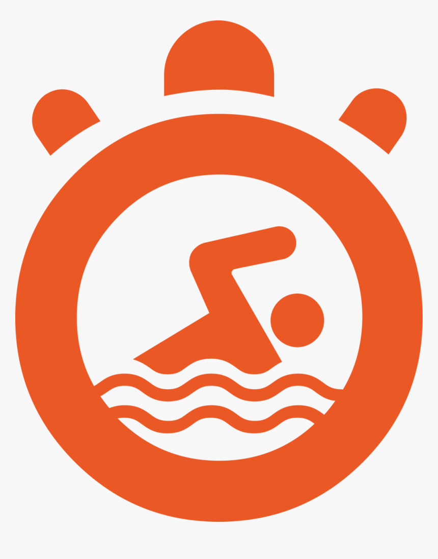 Swim Performance Lab Icon Orange - Circle, HD Png Download, Free Download