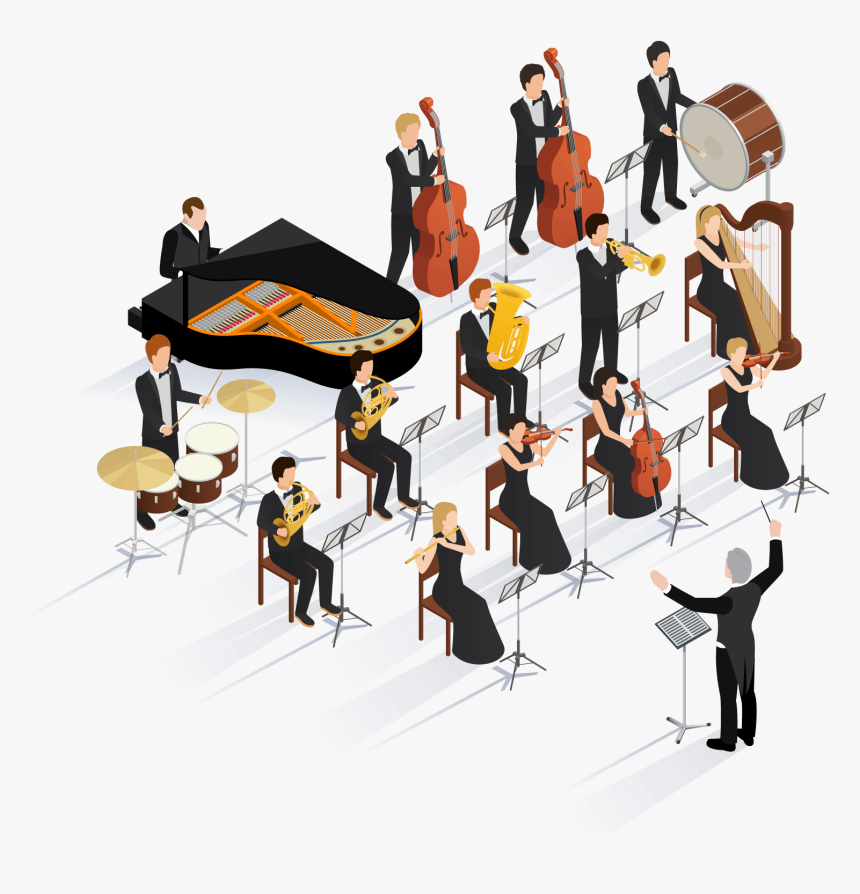 Orchestra, HD Png Download, Free Download