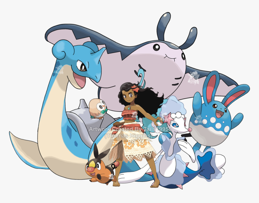 Moana Sun Png - Moana As A Pokemon Trainer, Transparent Png, Free Download