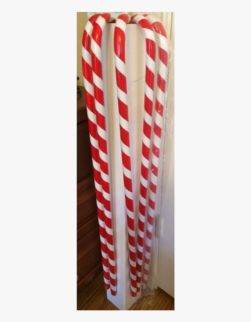 Sturdy Wooden Hand Painted Red And White Candy Cane"
 - Cupboard, HD Png Download, Free Download