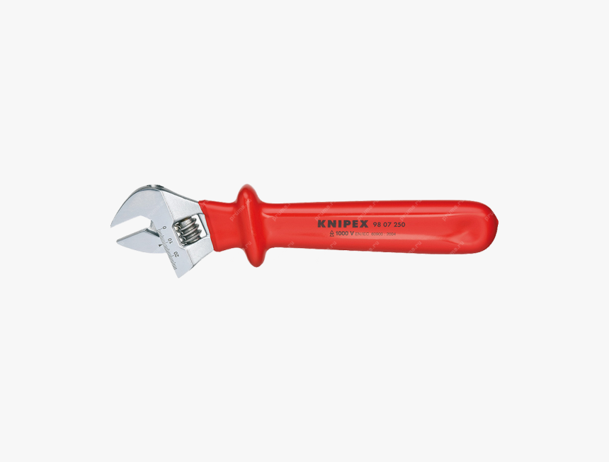 Wrench Png Free Download - Knipex 9807250, Transparent Png, Free Download