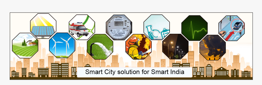 Smart City Solutions - Smart Solution For Smart City, HD Png Download, Free Download