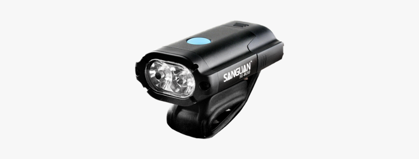 Rechargeable Usb 1100 Mah Front Bike Light With Light - Video Camera, HD Png Download, Free Download