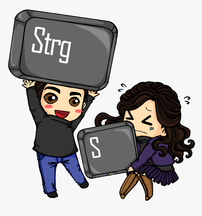 Strg S Copy - Cartoon, HD Png Download, Free Download