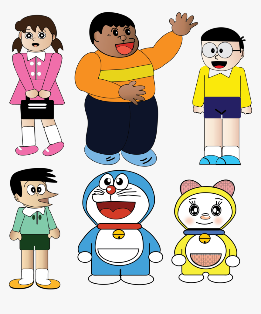 Doraemon Transparent Friend Png - Doraemon Clipart, Png Download, Free Download