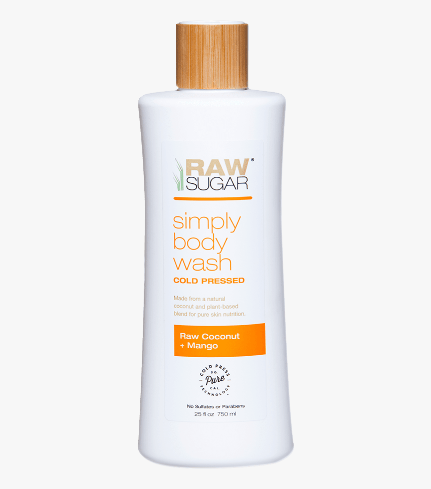 Product Bodywash Mango - Raw Sugar Body Wash, HD Png Download, Free Download