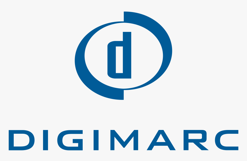 Digimarc Logo Stacked Blue - Digimarc Logo, HD Png Download, Free Download