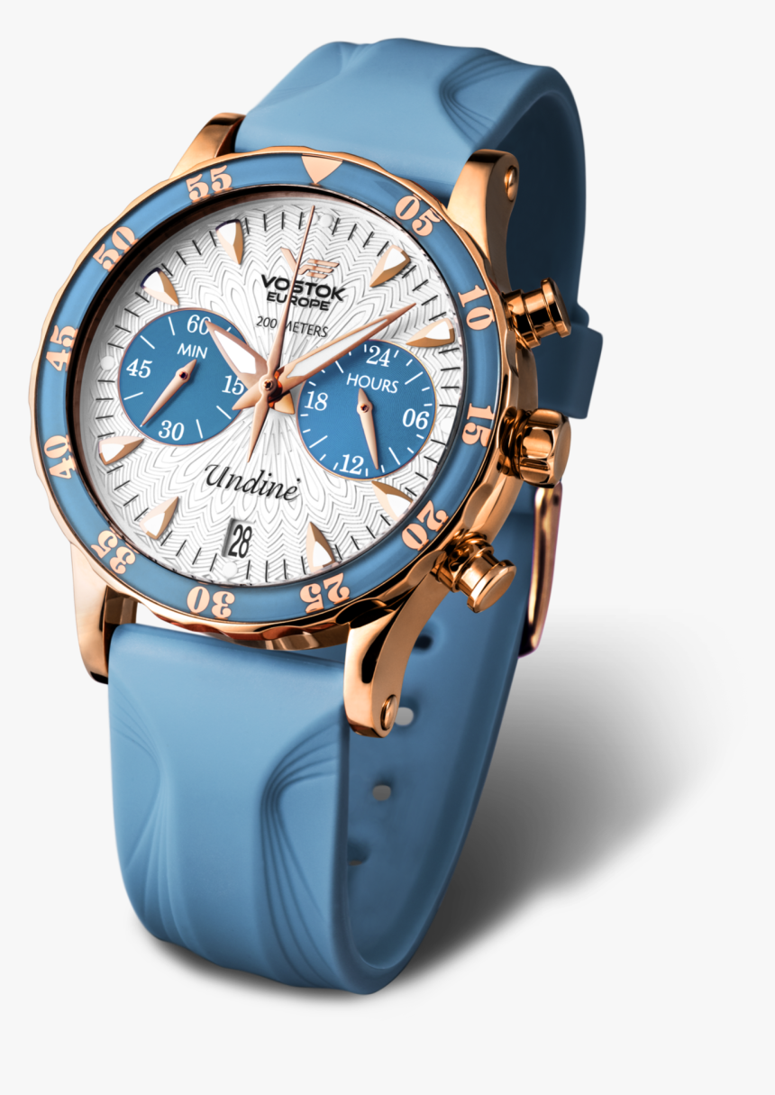 Vostok Silicone Strap Woman, HD Png Download, Free Download