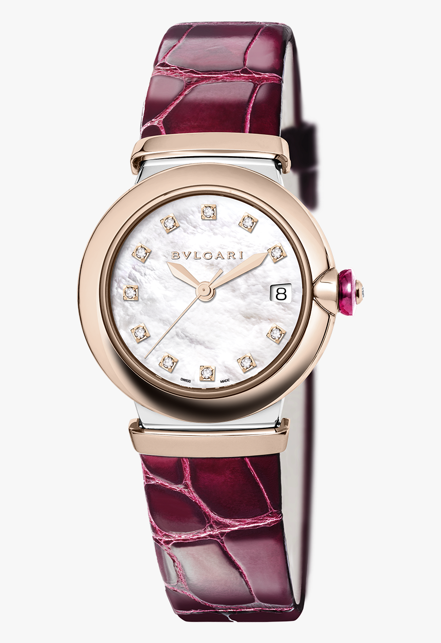 Bvlgari Lvcea Watch Leather, HD Png Download, Free Download