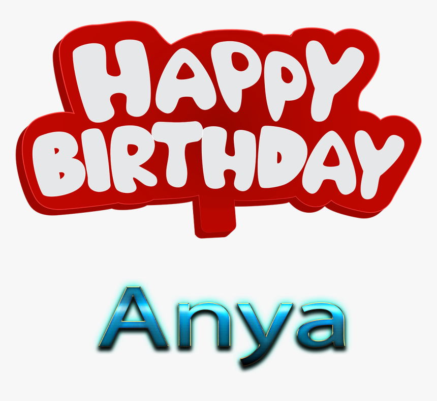 Anya Love Name Heart Design Png - Happy Birthday Yuvraj Cake, Transparent Png, Free Download