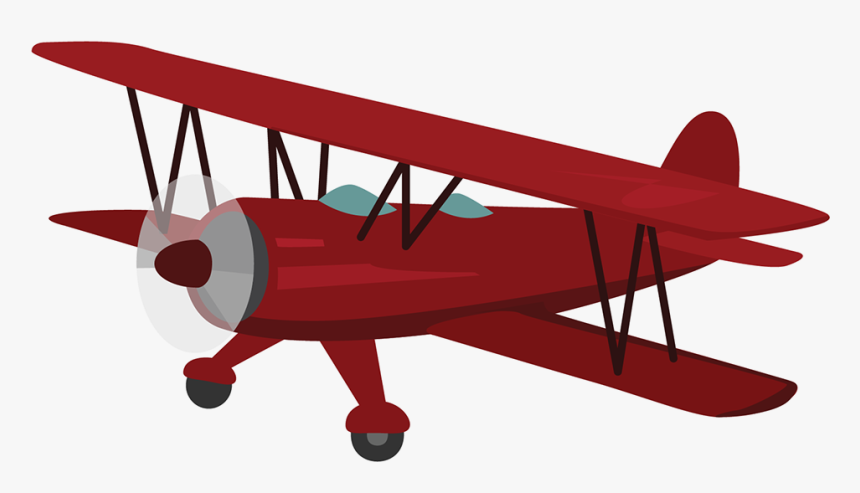 Biplane Airplane Aircraft Monoplane Wing - Biplane Png, Transparent Png, Free Download