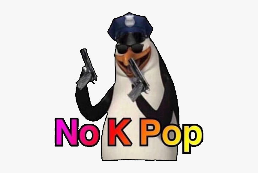 No K Pop - No Kpop Penguin, HD Png Download, Free Download