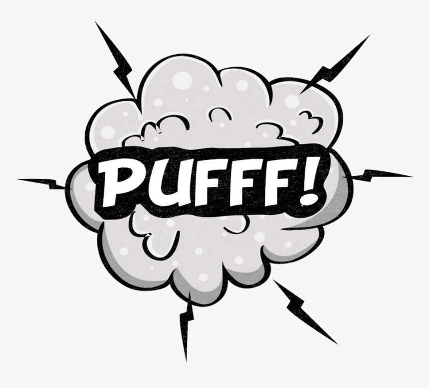 Puff Comic Png, Transparent Png, Free Download